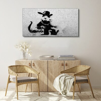Obraz na plátně Hood Rat Banksy