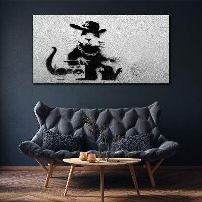 Obraz na plátně Hood Rat Banksy