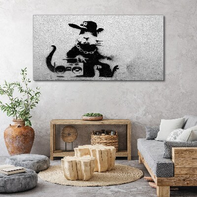 Obraz na plátně Hood Rat Banksy