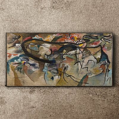 Obraz na plátně Kompozice V Kandinsky
