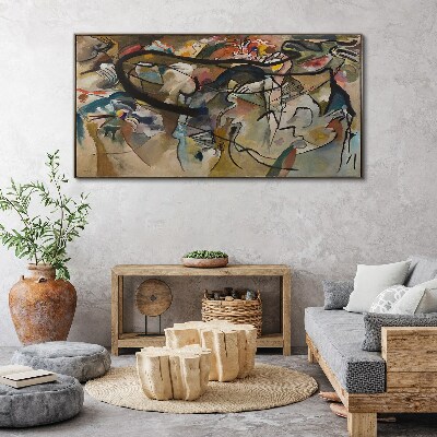 Obraz na plátně Kompozice V Kandinsky