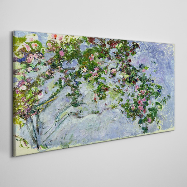 Obraz na plátně Les Roses Claude Monet