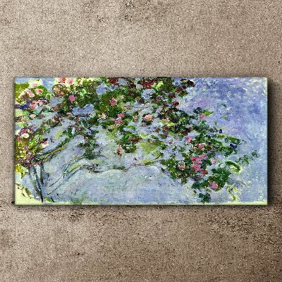 Obraz na plátně Les Roses Claude Monet