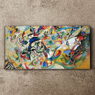 Obraz na plátně Kompozice VII Kandinsky
