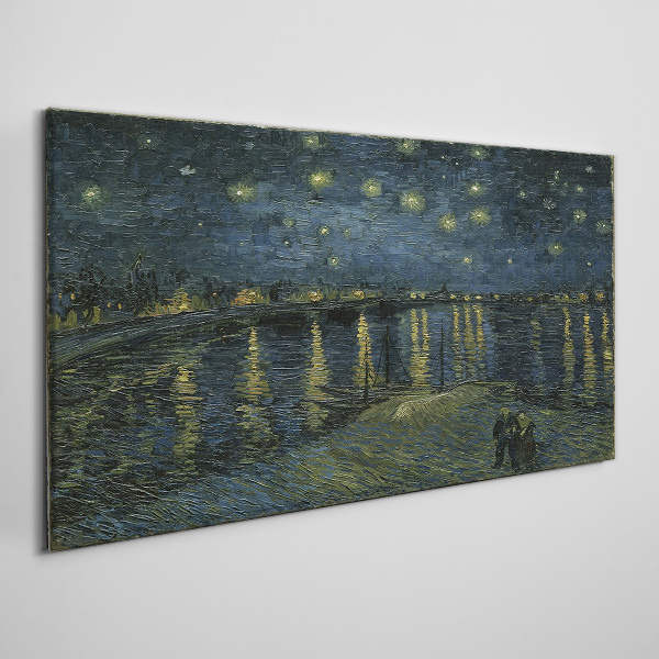 Obraz na plátně Hvězdná noc van gogh