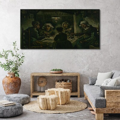 Obraz na plátně Bramborový van gogh