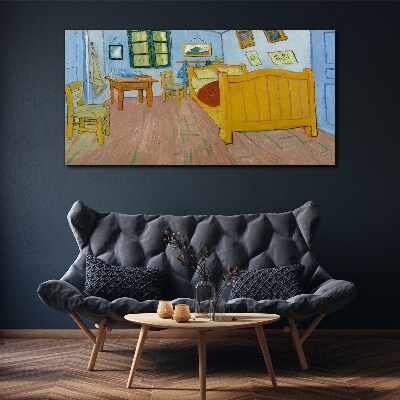Obraz na plátně Ložnice v Arles van Gogh