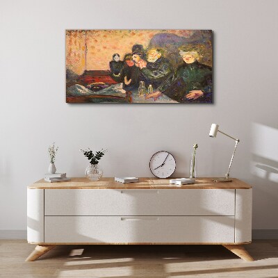 Obraz na plátně Smrt Edvard Munch