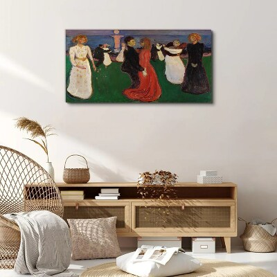 Obraz na plátně Tanec života Edvard Munch