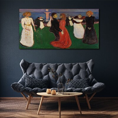 Obraz na plátně Tanec života Edvard Munch