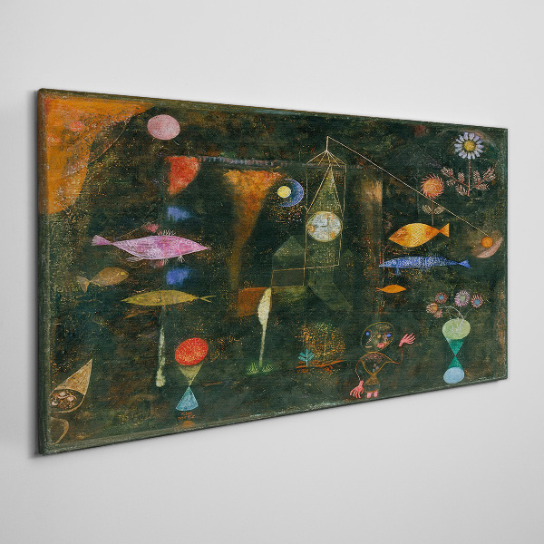 Obraz na plátně Ryby Magic Paul Klee