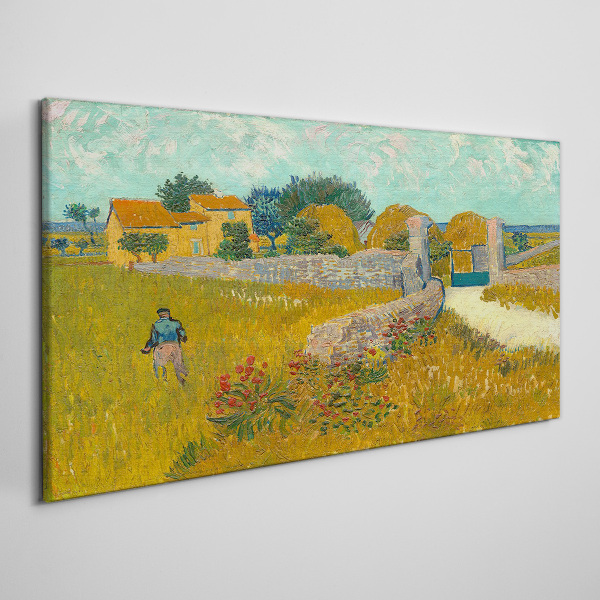 Obraz na plátně Provence House Van Gogh