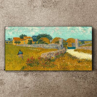 Obraz na plátně Provence House Van Gogh