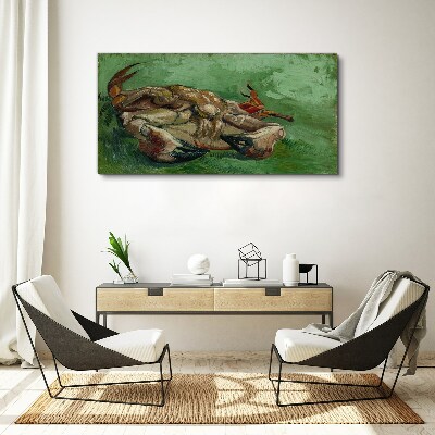 Obraz na plátně Krab na zádech Van Gogh