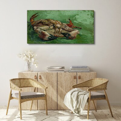 Obraz na plátně Krab na zádech Van Gogh