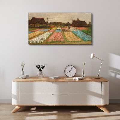 Obraz na plátně Žárovková pole van Gogh