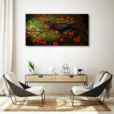 Obraz na plátně Větve zvířat opustí pták
