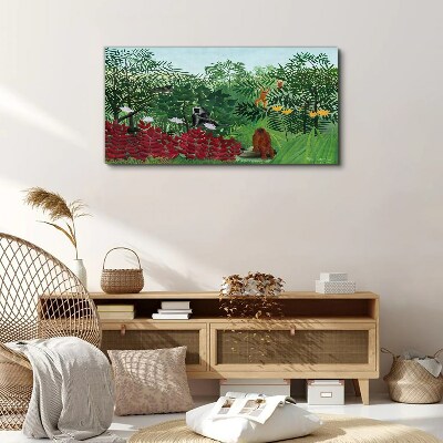 Obraz na plátně Tropické las Henri Rousseau