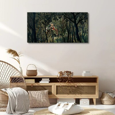 Obraz na plátně Zmírný les