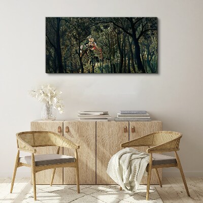 Obraz na plátně Zmírný les