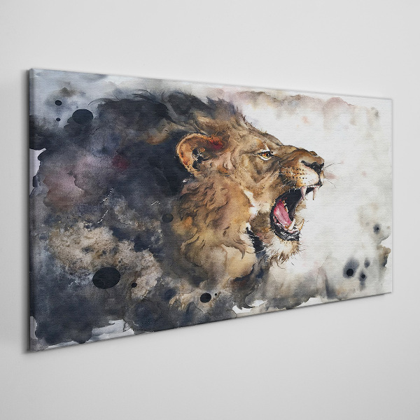 Obraz na plátně Abstrakce živočišného lva
