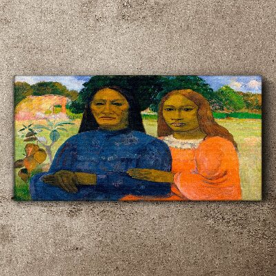 Obraz na plátně Dvě ženy Paul Gauguin