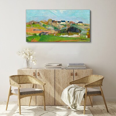 Obraz na plátně Krajina v Le Pould Gauguin