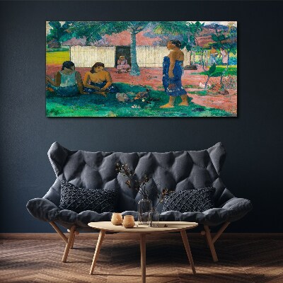 Obraz na plátně Proč jsi špatný gauguin