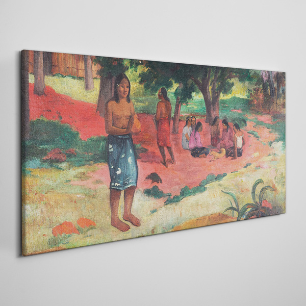 Obraz na plátně Zašeptala gauguinová slova