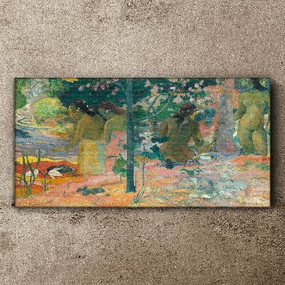 Obraz na plátně Ztracený ráj Gauguin