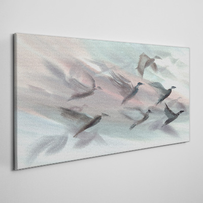 Obraz na plátně Abstrakce zvířat ptáků