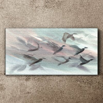 Obraz na plátně Abstrakce zvířat ptáků