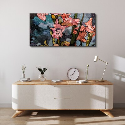 Obraz na plátně Moderní květiny