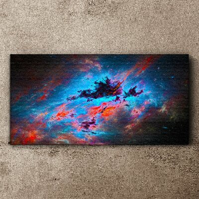 Obraz na plátně Prostor galaxie