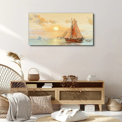 Obraz na plátně Loď Sea Sky