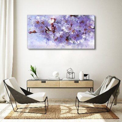 Obraz na plátně Malování větví květiny