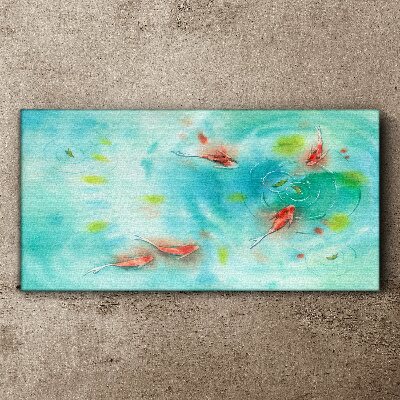 Obraz na plátně Lake voda zvířata ryby