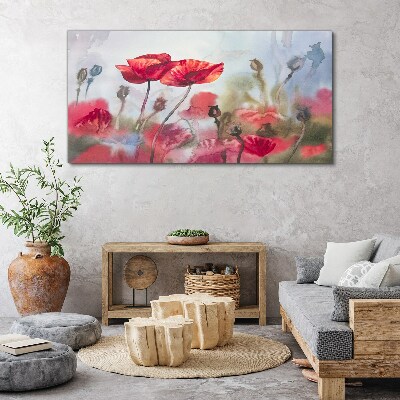 Obraz na plátně Květiny malování