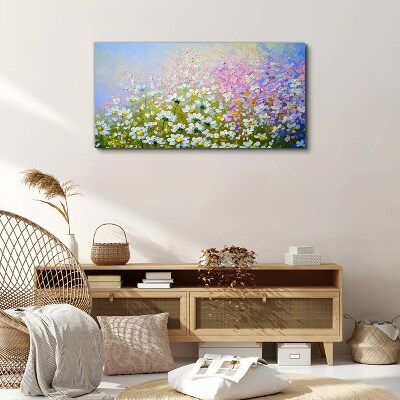 Obraz na plátně Moderní louka květiny
