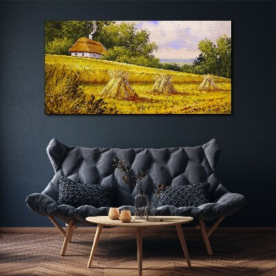 Obraz na plátně Malířská chatová krajina