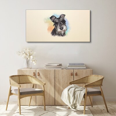 Obraz na plátně Malování zvířecí pes