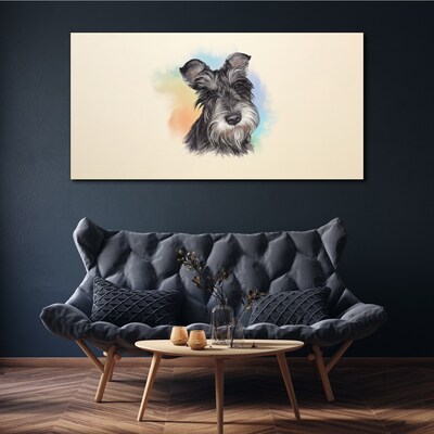 Obraz na plátně Malování zvířecí pes