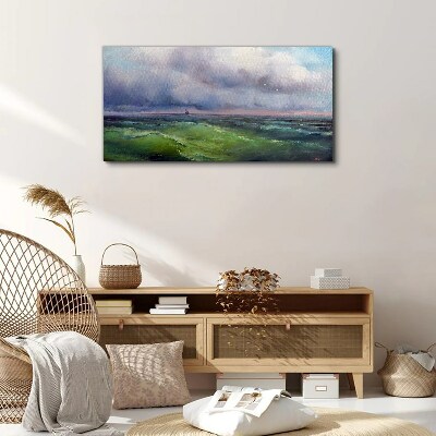 Obraz na plátně Malování oceánu moře