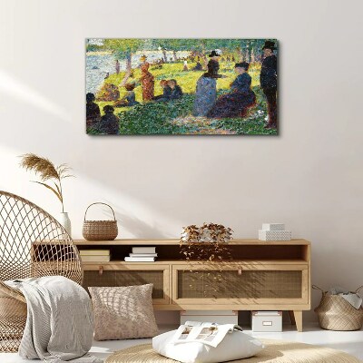 Obraz na plátně La Grande Jatte Seurat