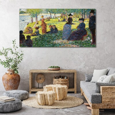 Obraz na plátně La Grande Jatte Seurat
