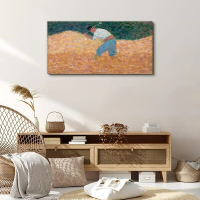Obraz na plátně Kamenný jistič Seurat