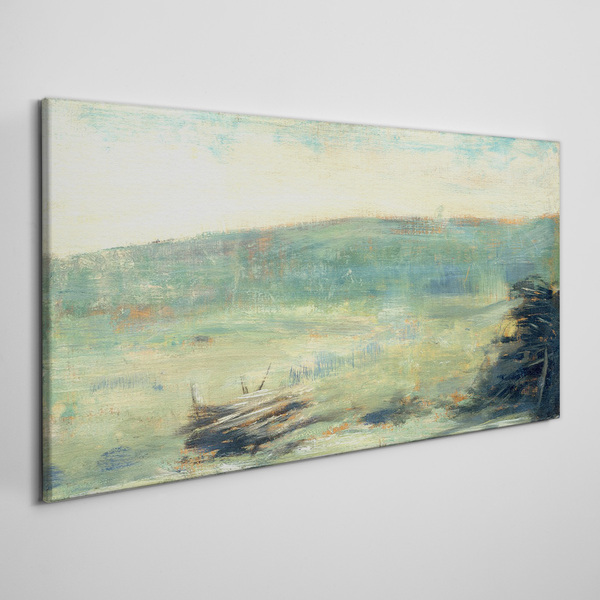 Obraz na plátně Krajina v Saint Ouen Seurat