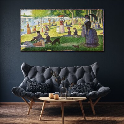 Obraz na plátně La Grande Latte Seurat
