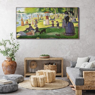 Obraz na plátně La Grande Latte Seurat