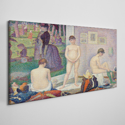 Obraz na plátně Seurat modely
